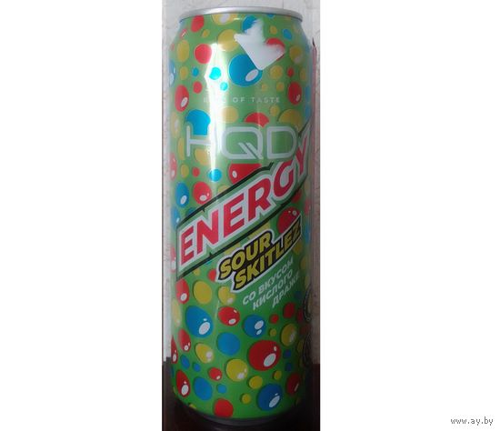 Банка от энергетика HQD со вкусом Кислого Драже SOUR SKITLEZ 450мл 2025 (ОБМЕН/ПРОДАЖА/ТОРГ) 1лот=1шт