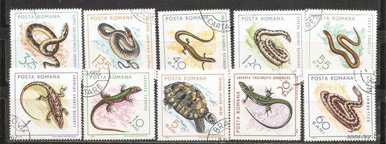ФФ2 Румыния 1965 Пресмыкающиеся гаш