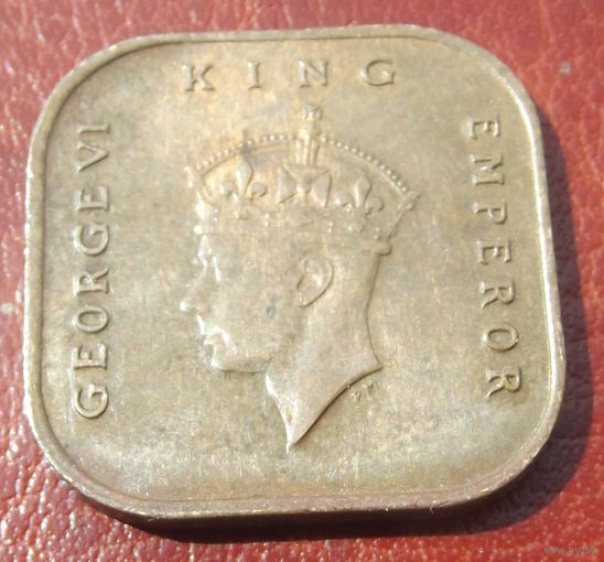 Малайя. 1 цент 1945