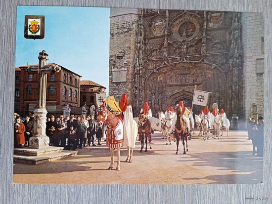 Этнография. Испания, Вальядолид. Проповедь проповеди из 7 слов