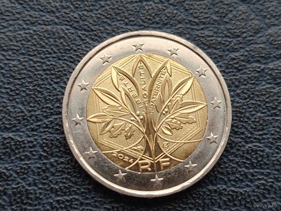 Франция, 2 евро 2024