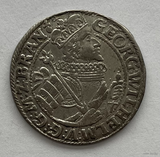 1 Ort (1/4 талера) 1622 год Бранденбург-Пруссия