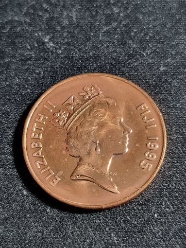 Фиджи 2 цента 1995 Unc