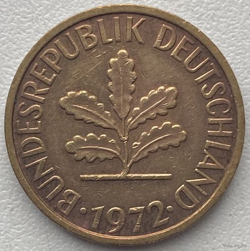 Германия 5 пфеннигов 1972 г. G