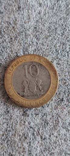 Кения 10 шиллинг 1995