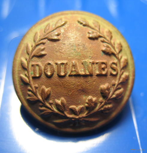Пуговица Франции DOUANES ПМВ