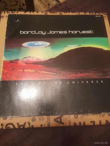 BARCLAY JAMES HARVEST " EYES OF THE UNIVERSE"  1979 LP GERMANY POLYDOR 2383 557 NM/EX-