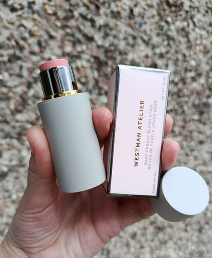 Кремовые румяна в стике Westman Atelier Baby Cheeks Blush Stick 6 gr в оттенке Coquette
