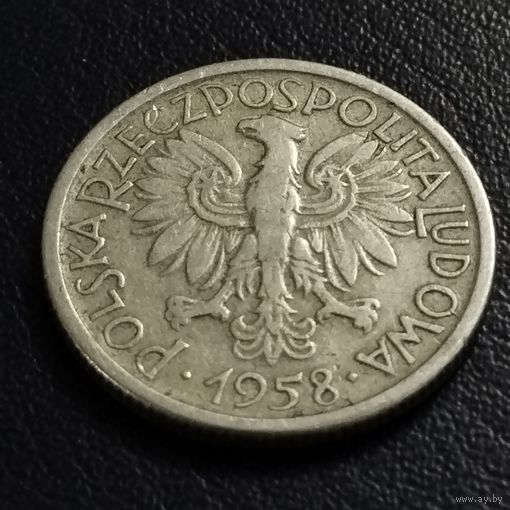 Польша 2 злотых 1958г.