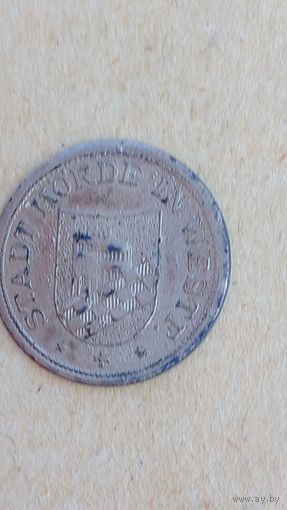 Германия нотгельд 10 пфеннигов 1917 город Хердэ