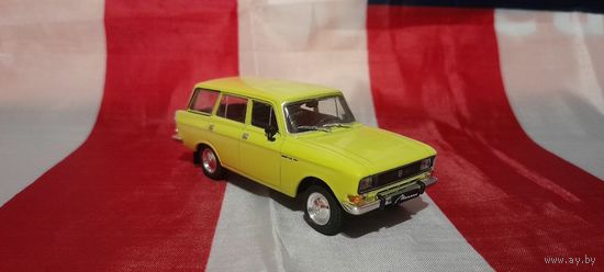 Машинка (модель) deagostini 1:43 Москвич-2137