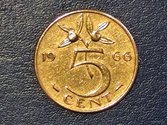 Нидерланды 5 центов 1966