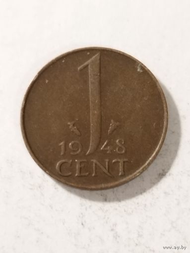 Нидерланды 1 цент 1948