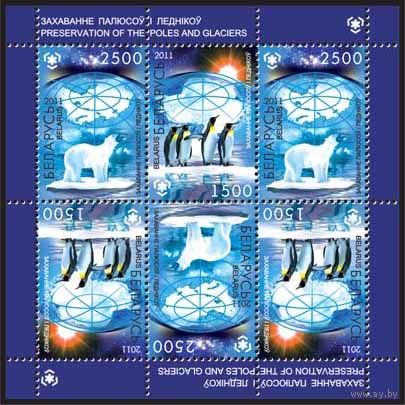 Беларусь. 2011. Ледники, фауна. Листы