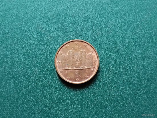 1 евроцент Италия.