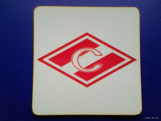 Магнит - Логотип Хоккейный Клуб - "Спартак" Москва - Размер Магнита - 10/10 см.