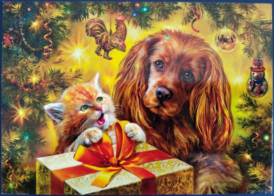 С Новым годом! Н.Стрелкина. Украина.