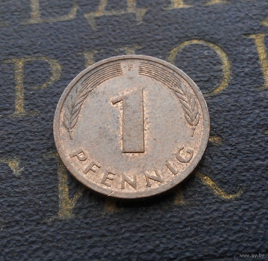 1 пфенниг 1980 (F) Германия ФРГ #04