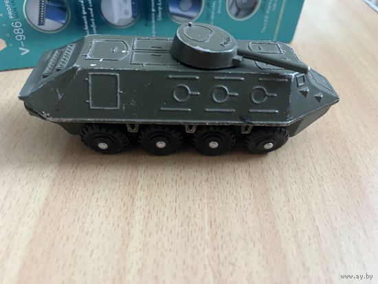 Игрушка ссср бтр металический