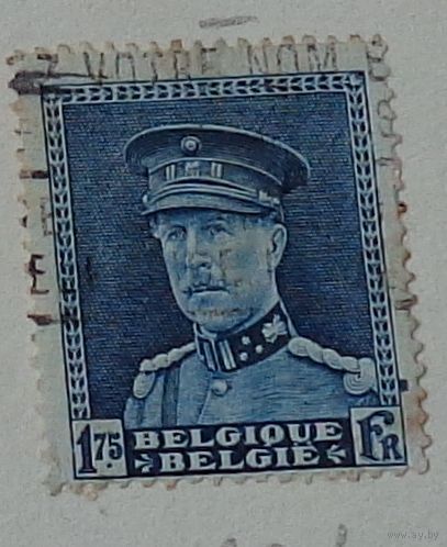 Король Альберт I. Бельгия.  Дата выпуска:1931-06-15