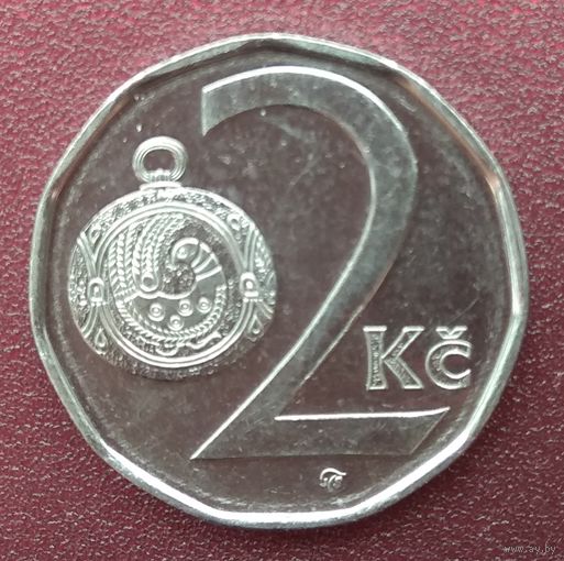 Чехия. 2 кроны. 2016 год