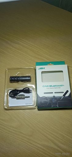 Блютуз ресивер AUX CAR Bluetooth JBH BT-03 с микрофоном