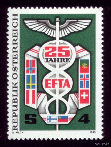 1 марка 1985 год Австрия 1813