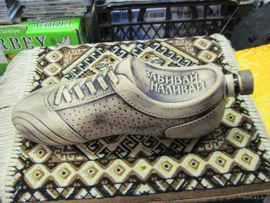 Штоф "Забивай, наливай" керамический.