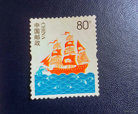 Китай. Корабль. Море