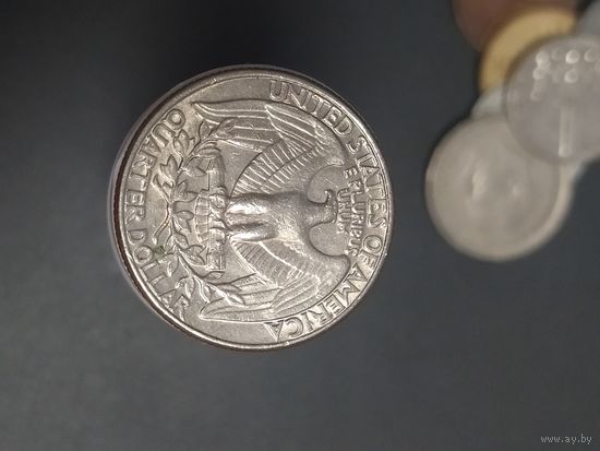 Квотер (25 центов) США 1985 D года лот 40