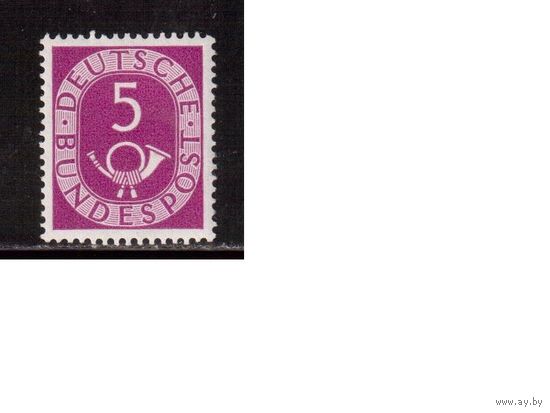 Германия(ФРГ)-1951,(Мих.125) , * , Стандарт