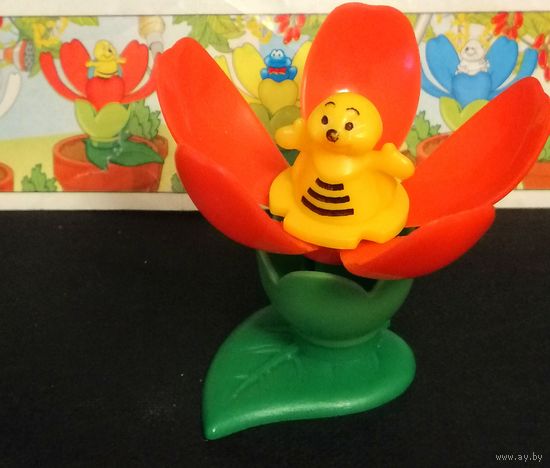 Киндер. Серия  "Blumenzauber" + Вкладыш. 1998г.