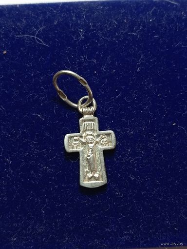 Серебряный крестик , 925 проба .