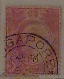 Король Эдуард VII. СТРЕЙТС-СЕТЛМЕНТС (Straits Settlements). Колония. Дата выпуска: 1904