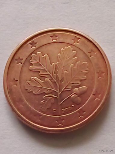 Германия.1 евроцент 2007 г.F