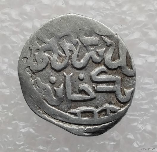 Дирхем (Данг). Золотая Орда XIII-XV вв. Бердибек 758-760 гг. х. Чекан Сарай-Ал-Джедид. Серебро. (8)