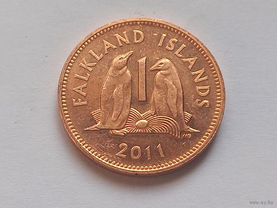 Фолклендские острова 1 пенни 2011 г.