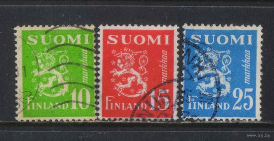 Финляндия 1952 Герб Стандарт #403-5