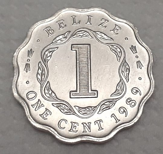Белиз 1 цент, 1989 (3-7-93)