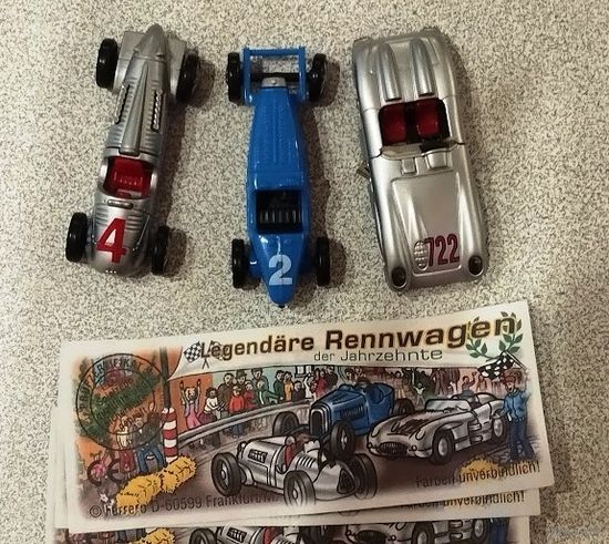 Легендарные гоночные автомобили. Серия, 1999