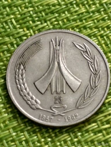 Алжир  1 динар 1987 г  "25 лет Независимости"