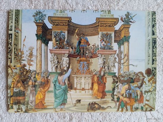 Липпи. Святой апостол Филипп перед храмом Марса. Издание Италии