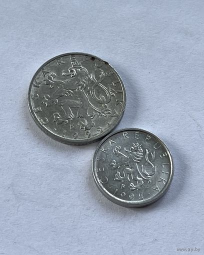 Чехословакия 2 монеты