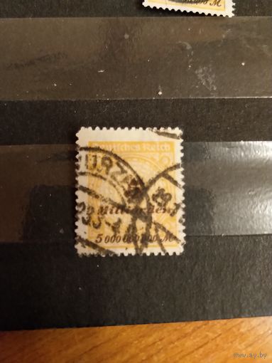 1923 Германия Рейх мих327 оценка 2 евро (2-4)