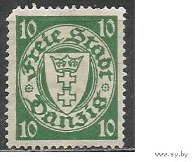 Германия(Данциг). Герб. 1924г. Mi#194.