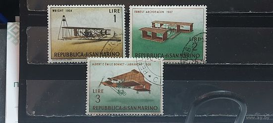 РАСПРОДАЖА САН-МАРИНО 1962г. Гаш.