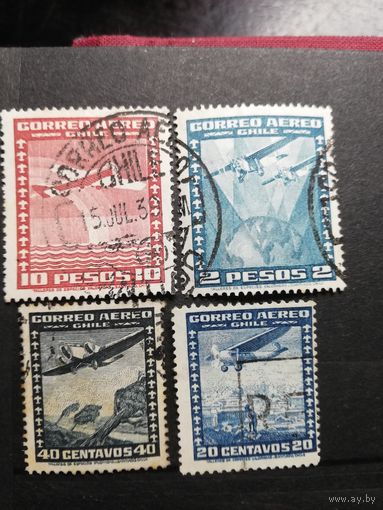 Чили 1934 Авиапочта