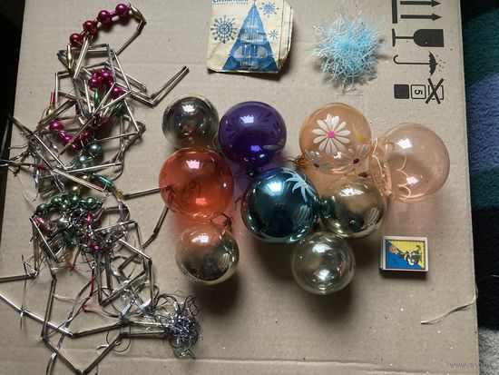 Набор ЁЛОЧНЫЙ игрушек 6