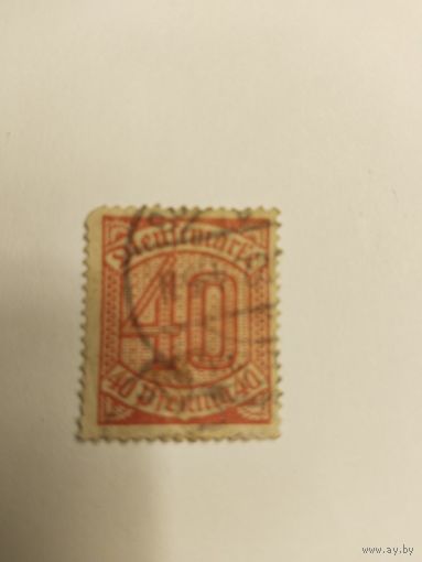 Германия 1920 марка госслужб