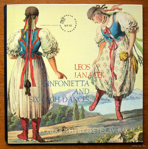 Janacek. Sinfonietta and Six Lach Dances - Bretislav Bakala LP, 1960
